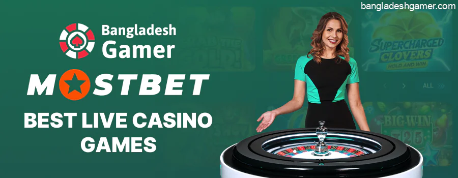 Live Casino Games at Mostbet