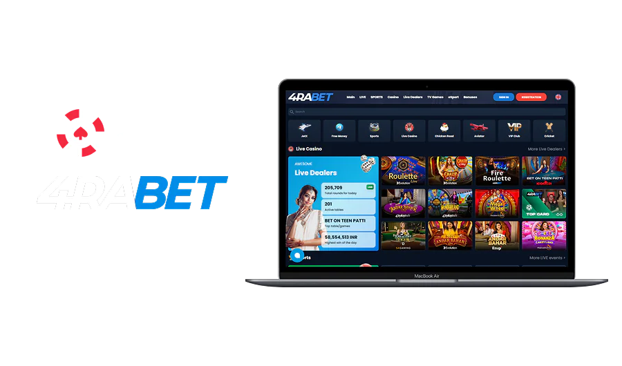 The 4rabet Casino website is for Bangladeshi players
