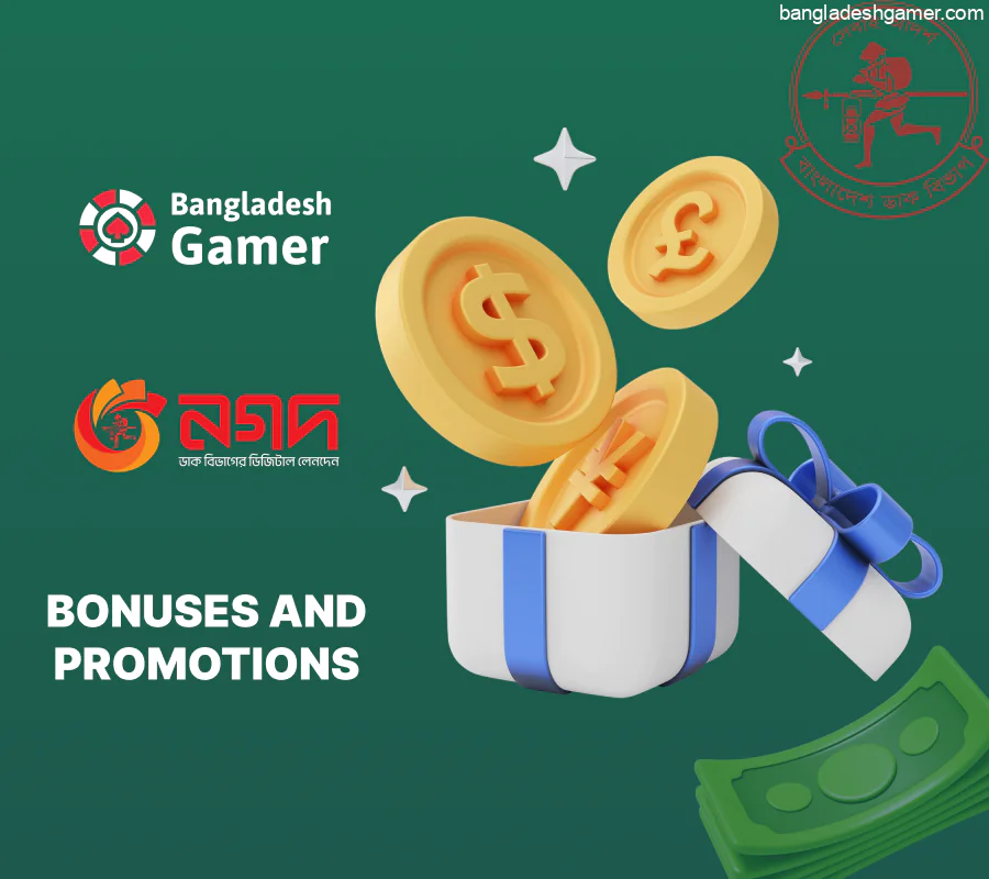 Bonuses on the deposit via Nagad at Online Casinos