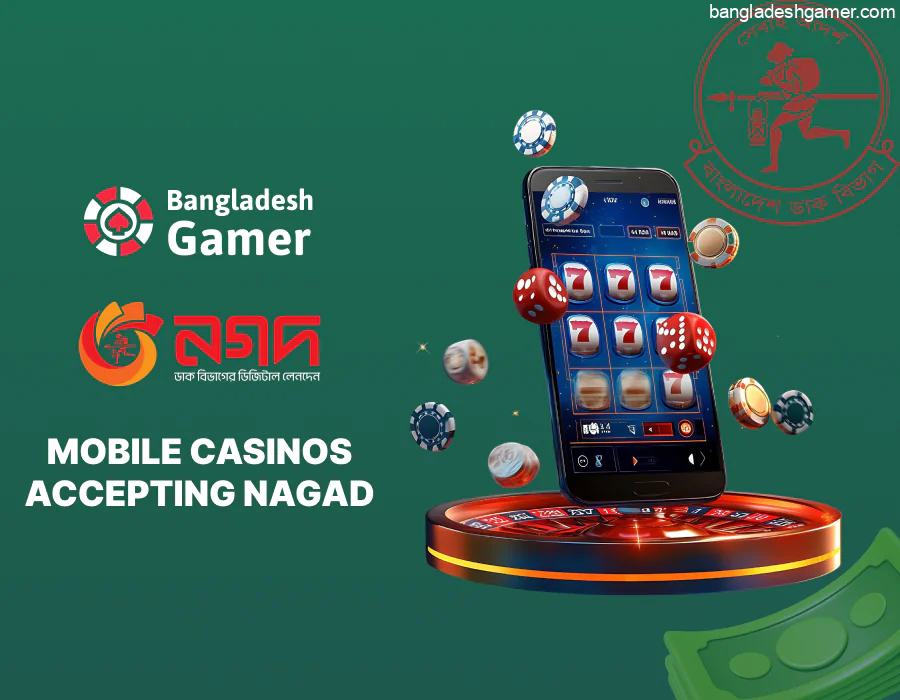 Mobile versions of online casinos provide full support for Nagad