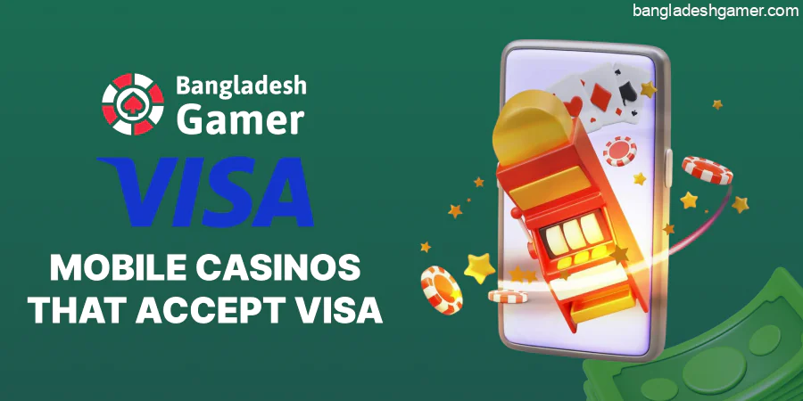 Mobile versions of online casinos provide full support for Visa