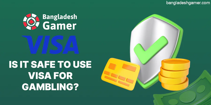 It is considered safe to use Visa at an online casino, as long as you play on a licensed platform
