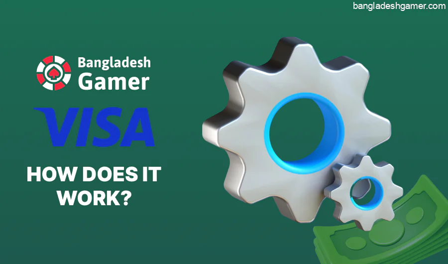 Casino Visa works through a mobile app or USSD commands