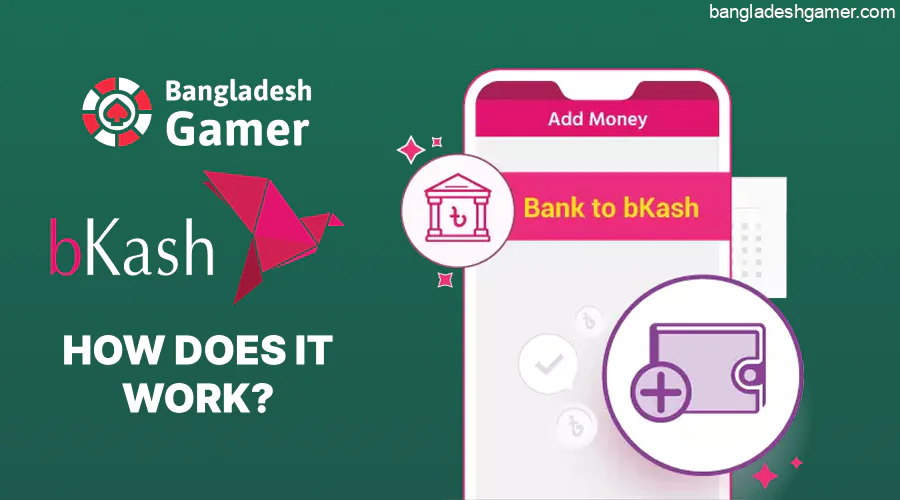 The bKash payment system can be accessed via a mobile app or browser